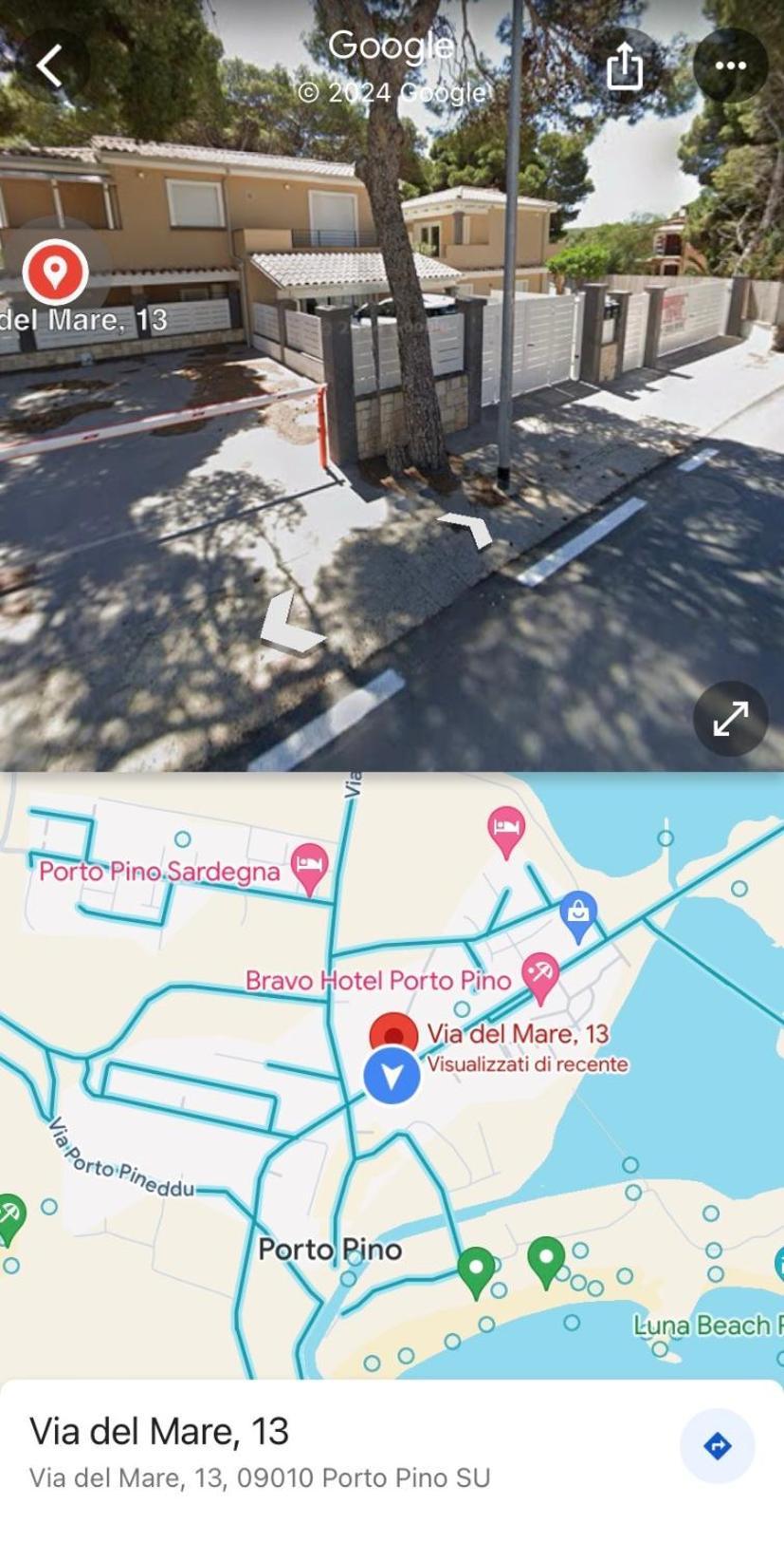 Nuova Residenza Dei 7 Pini A Pochi Passi Dal Mare Apartment Porto Pino Ngoại thất bức ảnh